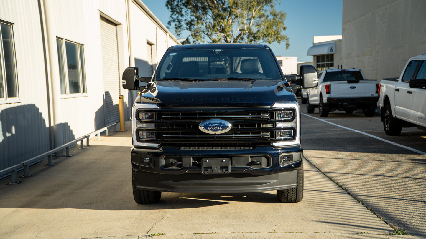 2025 FORD F 350 Platinum FX4 Pack Antimatter Blue