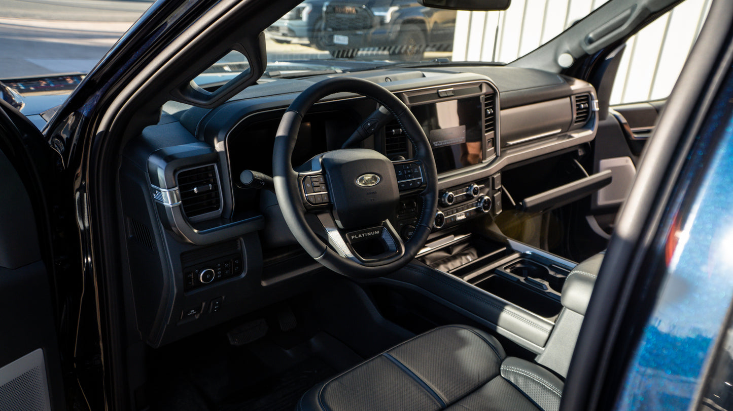 2025 FORD F 350 Platinum FX4 Pack Antimatter Blue