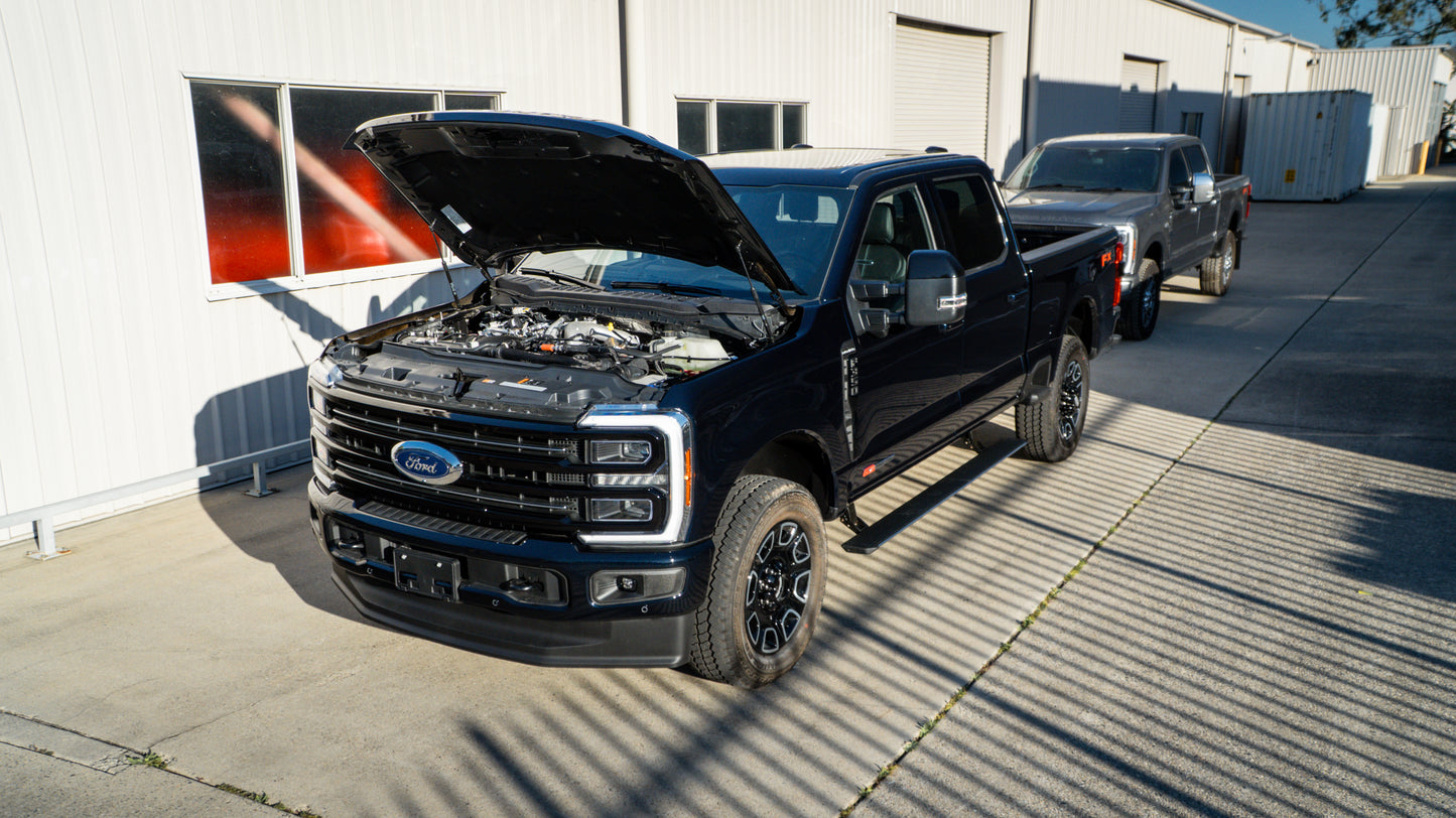 2025 FORD F 350 Platinum FX4 Pack Antimatter Blue
