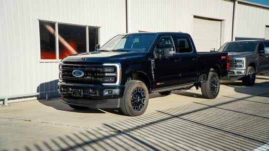 2025 FORD F 350 Platinum FX4 Pack Antimatter Blue